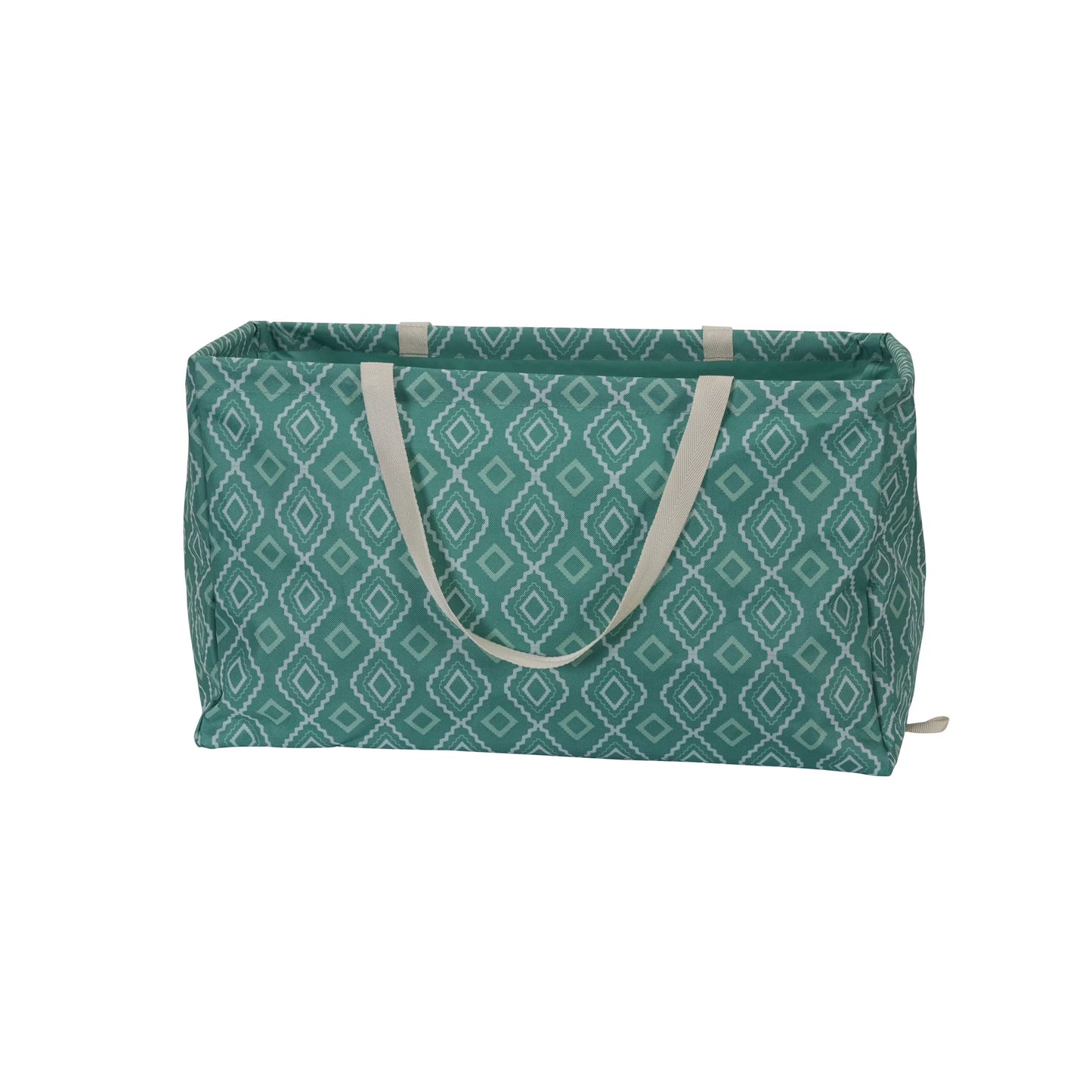Teal Diamond Krush Container All-Purpose Utility Tote