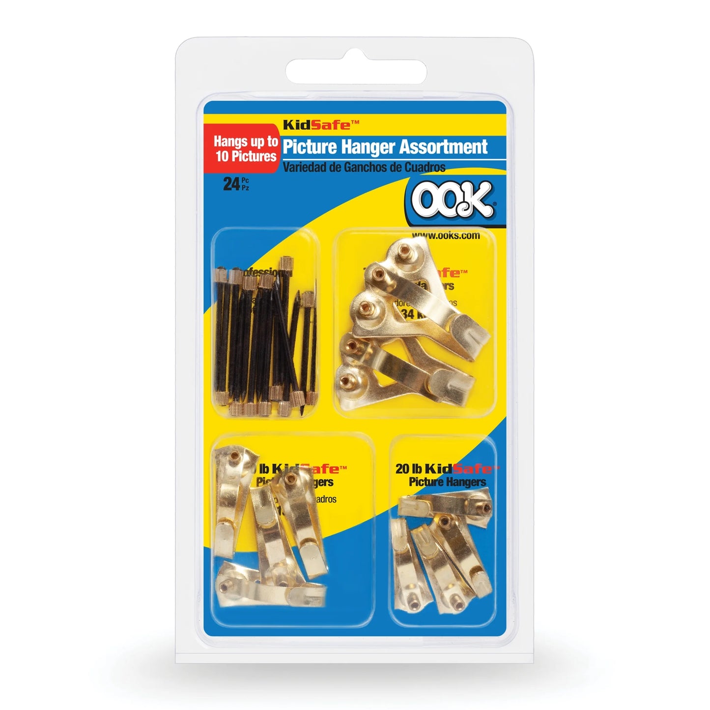 Picture Hanging Kit, Household Assortment, 230 Pieces