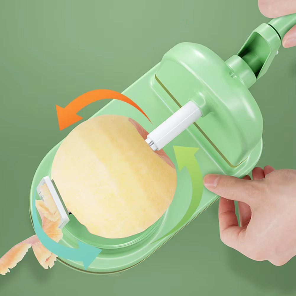 Manual Fruit Peeler Kitchen Gadgets Household Pear Peeler Cutter Slicer Food Crusher Vegetable Peeling Machine Household New