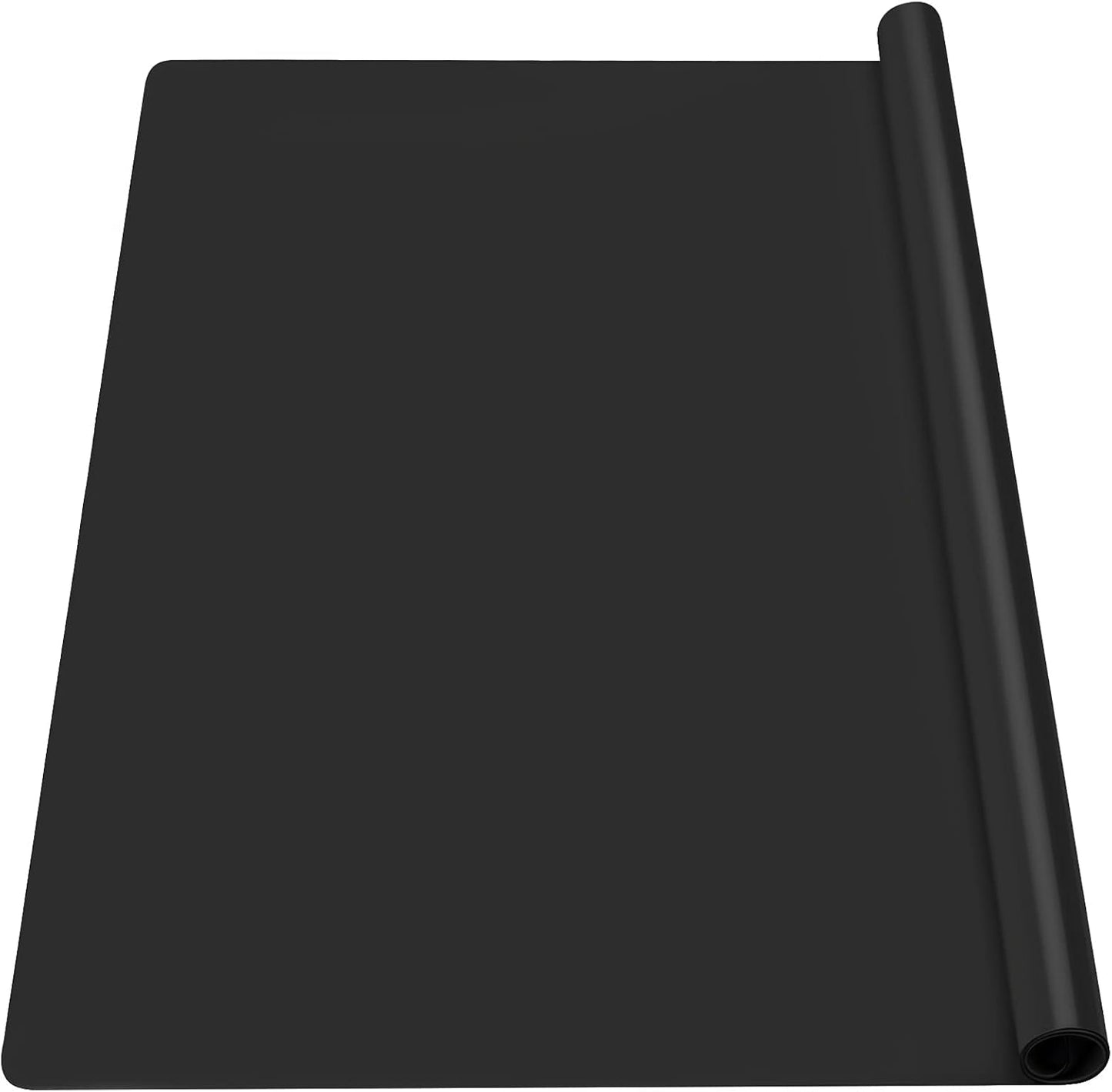 Silicone Mat Dark Gray 31.5" X 23.6" X 0.07", Large Crafts Sheet, Desk Work Pad, Countertop Protector, Heat Resistant Table Placemat, Resin Casting Molds, Nonstick