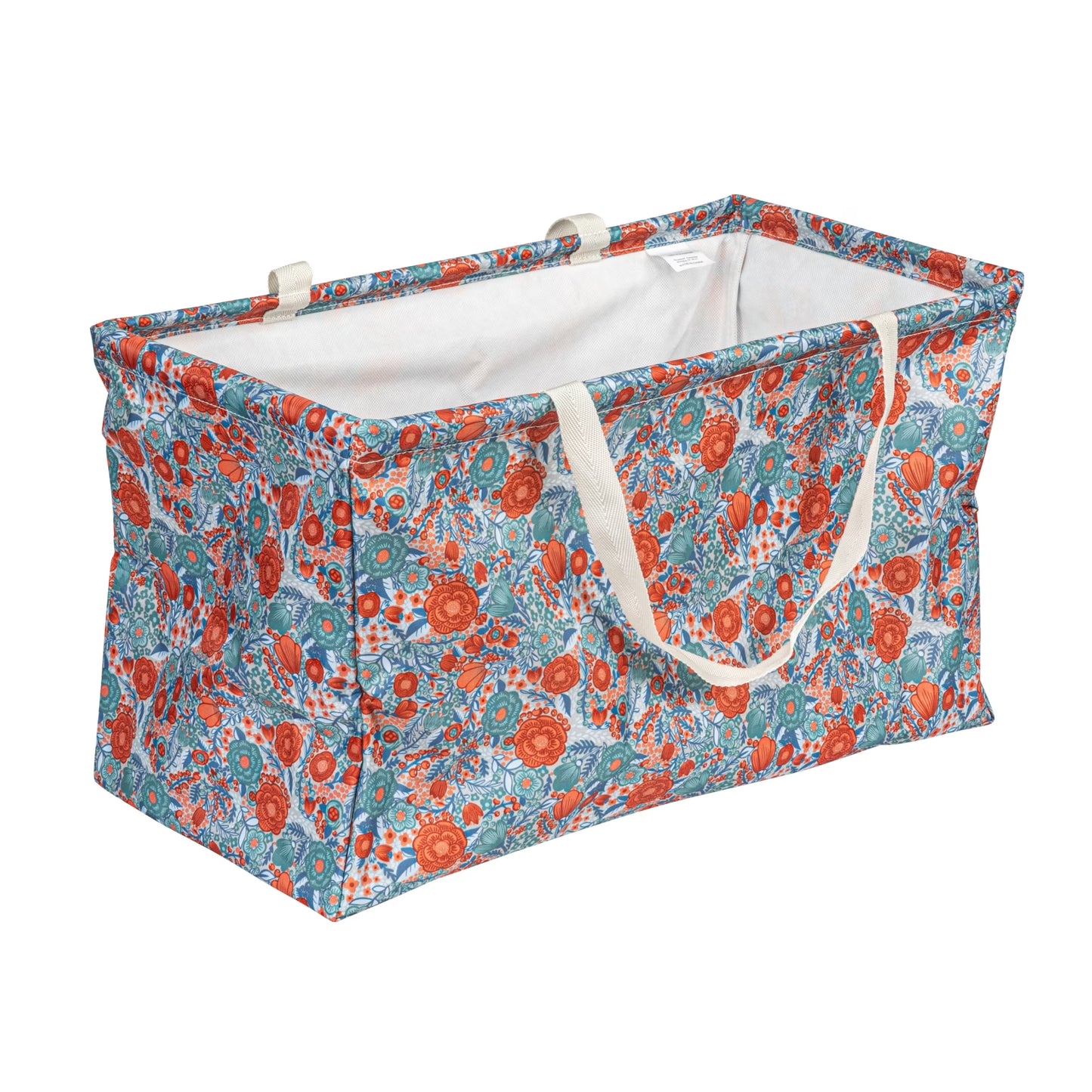 Teal Diamond Krush Container All-Purpose Utility Tote