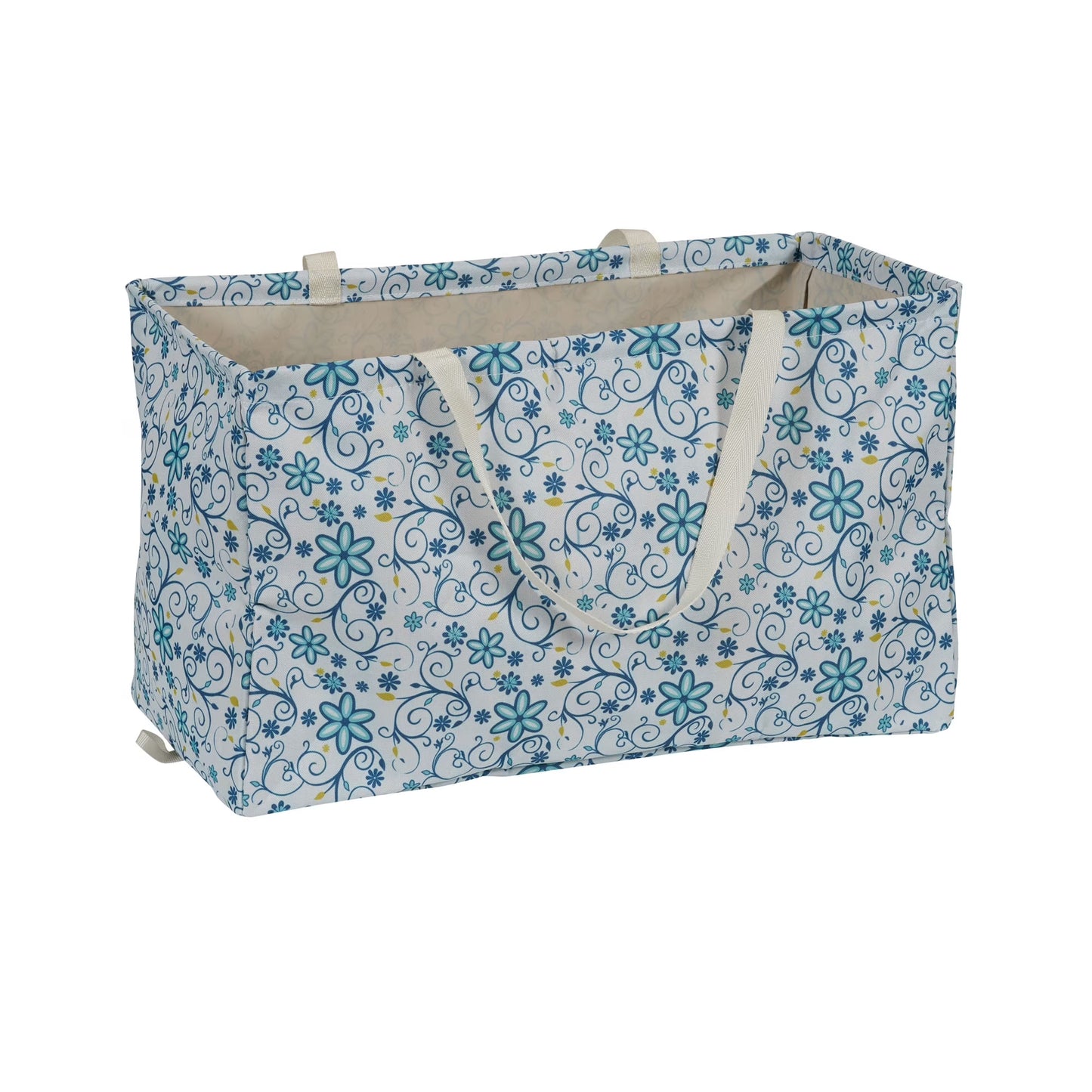 Teal Diamond Krush Container All-Purpose Utility Tote