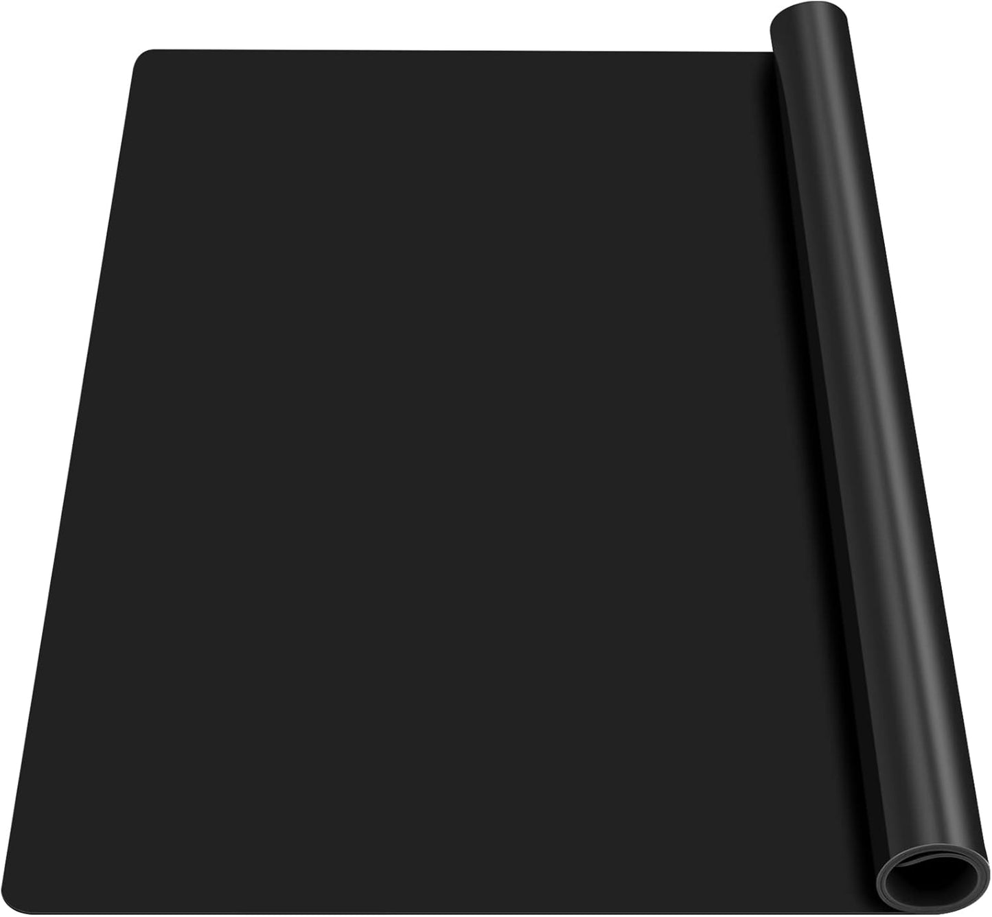 Silicone Mat Dark Gray 31.5" X 23.6" X 0.07", Large Crafts Sheet, Desk Work Pad, Countertop Protector, Heat Resistant Table Placemat, Resin Casting Molds, Nonstick