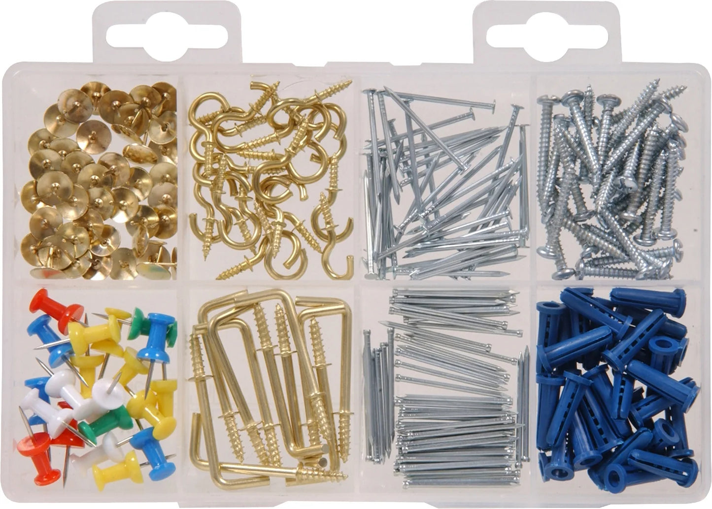 Picture Hanging Kit, Household Assortment, 230 Pieces