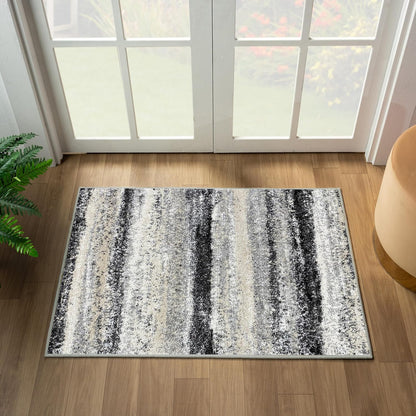 Tower Hill Abstract Blue 9X12 Area Rug
