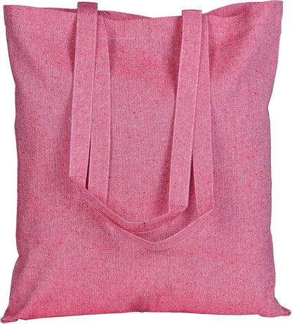 15 X 16 Inch with Long Handle ASSORTED COLORS 5.5 Oz 100% Cotton Canvas Tote Bags Ecofriendly Super Strong Great Choice for Schools Promotion MADE in INDIA (5 Pack)]