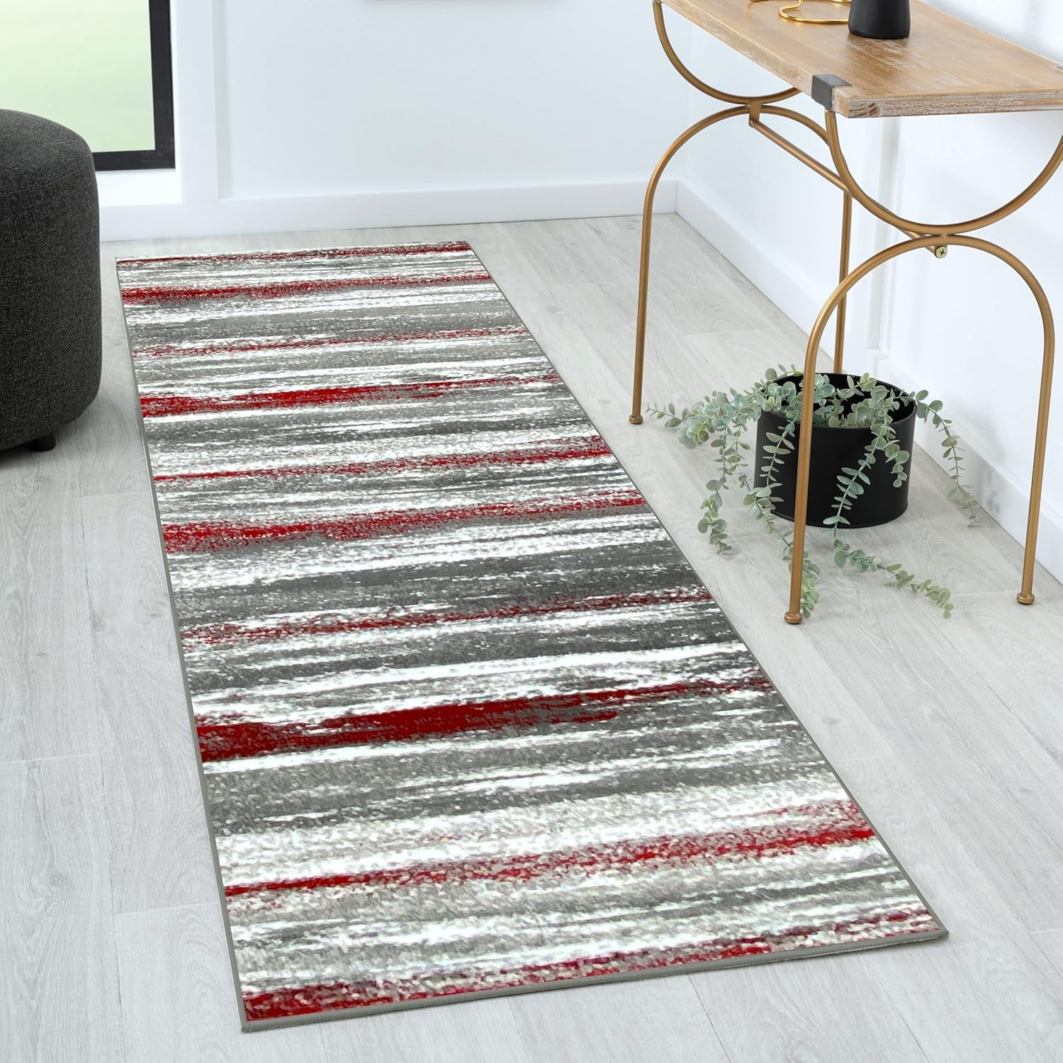 Tower Hill Abstract Blue 9X12 Area Rug