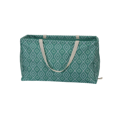 Teal Diamond Krush Container All-Purpose Utility Tote