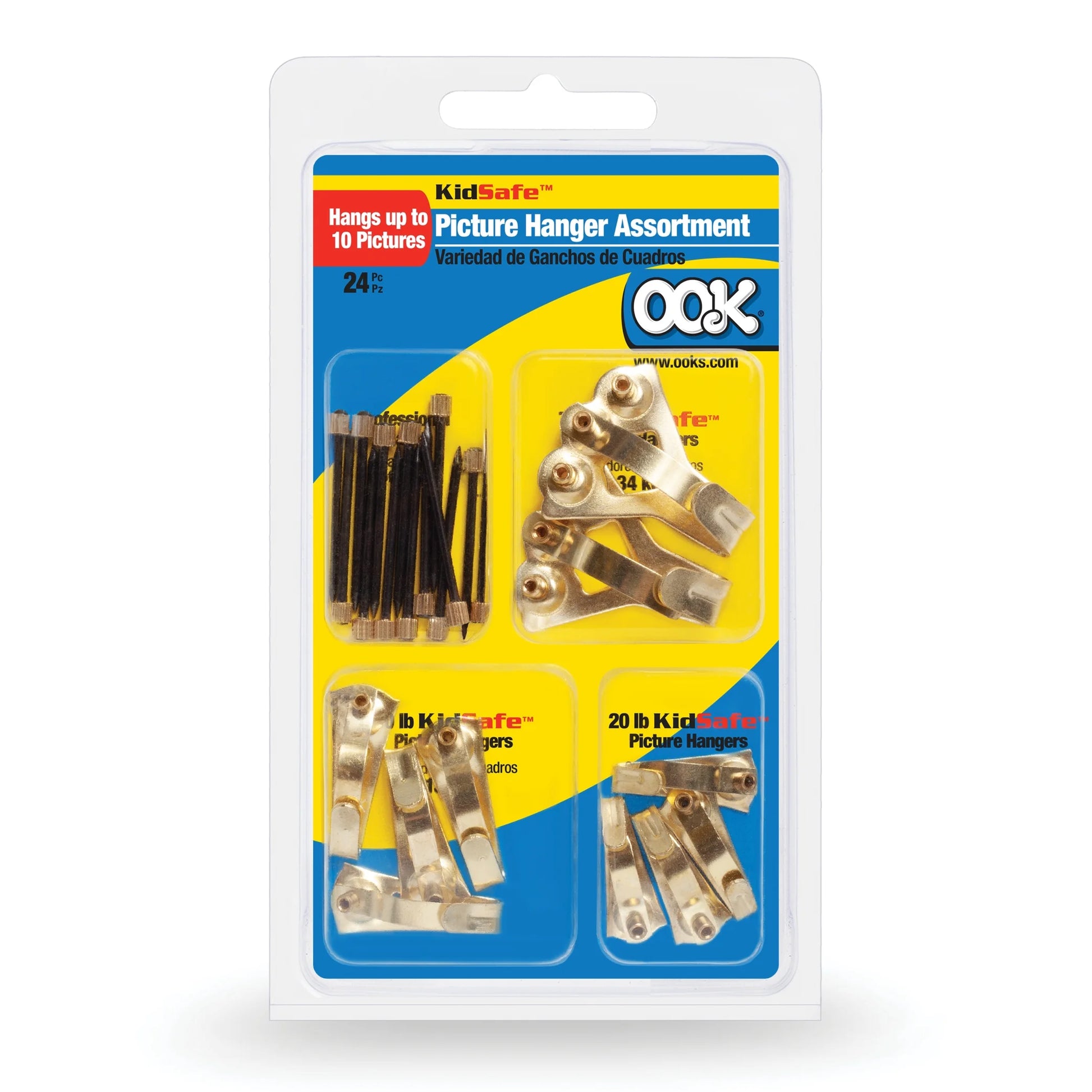 Picture Hanging Kit, Household Assortment, 230 Pieces