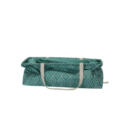 Teal Diamond Krush Container All-Purpose Utility Tote