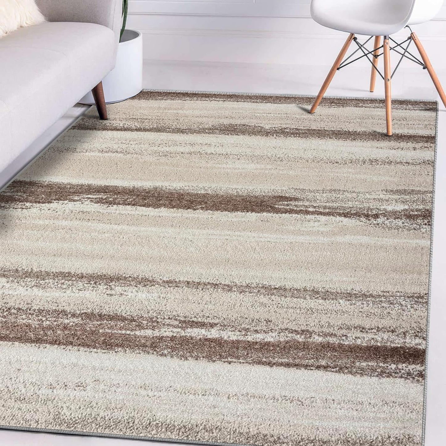 Tower Hill Abstract Blue 9X12 Area Rug