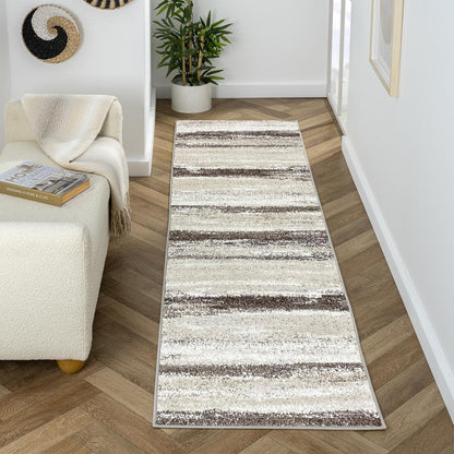 Tower Hill Abstract Blue 9X12 Area Rug