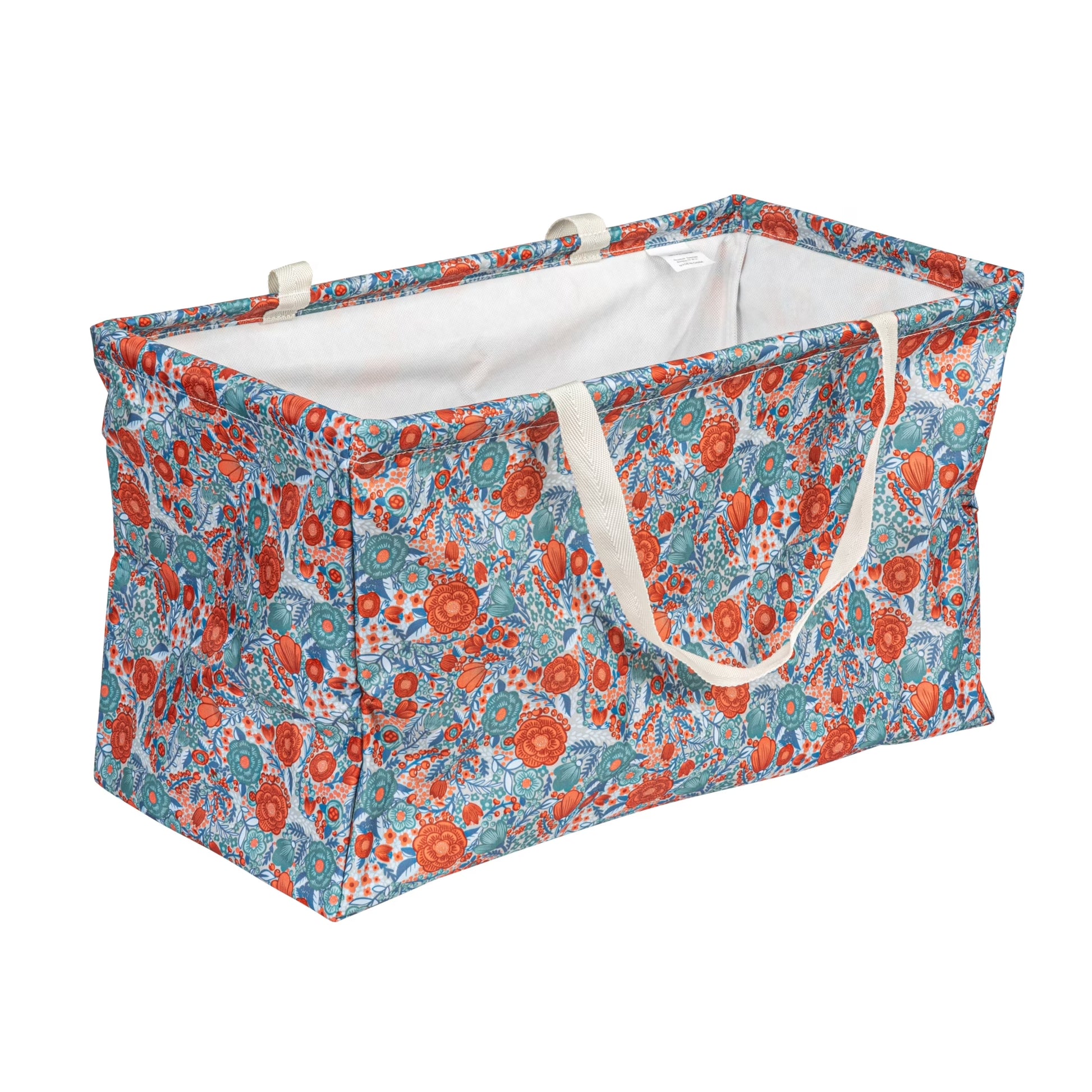 Teal Diamond Krush Container All-Purpose Utility Tote