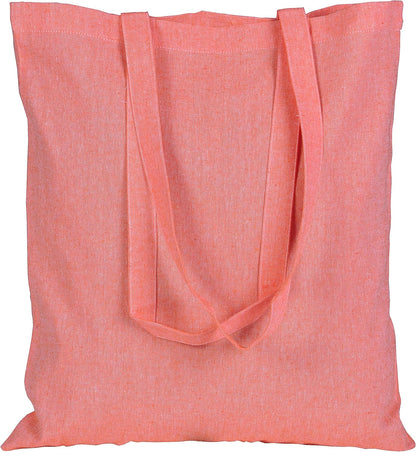 15 X 16 Inch with Long Handle ASSORTED COLORS 5.5 Oz 100% Cotton Canvas Tote Bags Ecofriendly Super Strong Great Choice for Schools Promotion MADE in INDIA (5 Pack)]